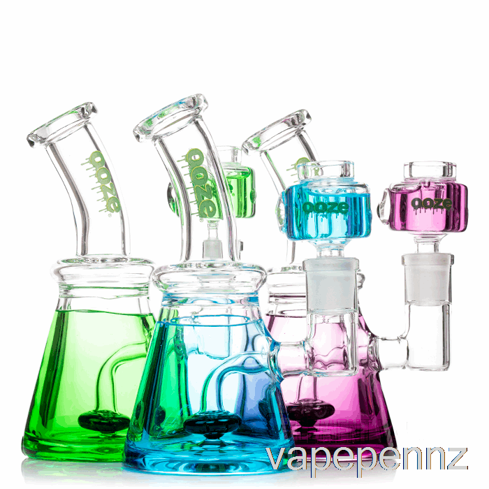 Ooze Glyco Freezable Bong Scarlet (Red) VAPE NZ